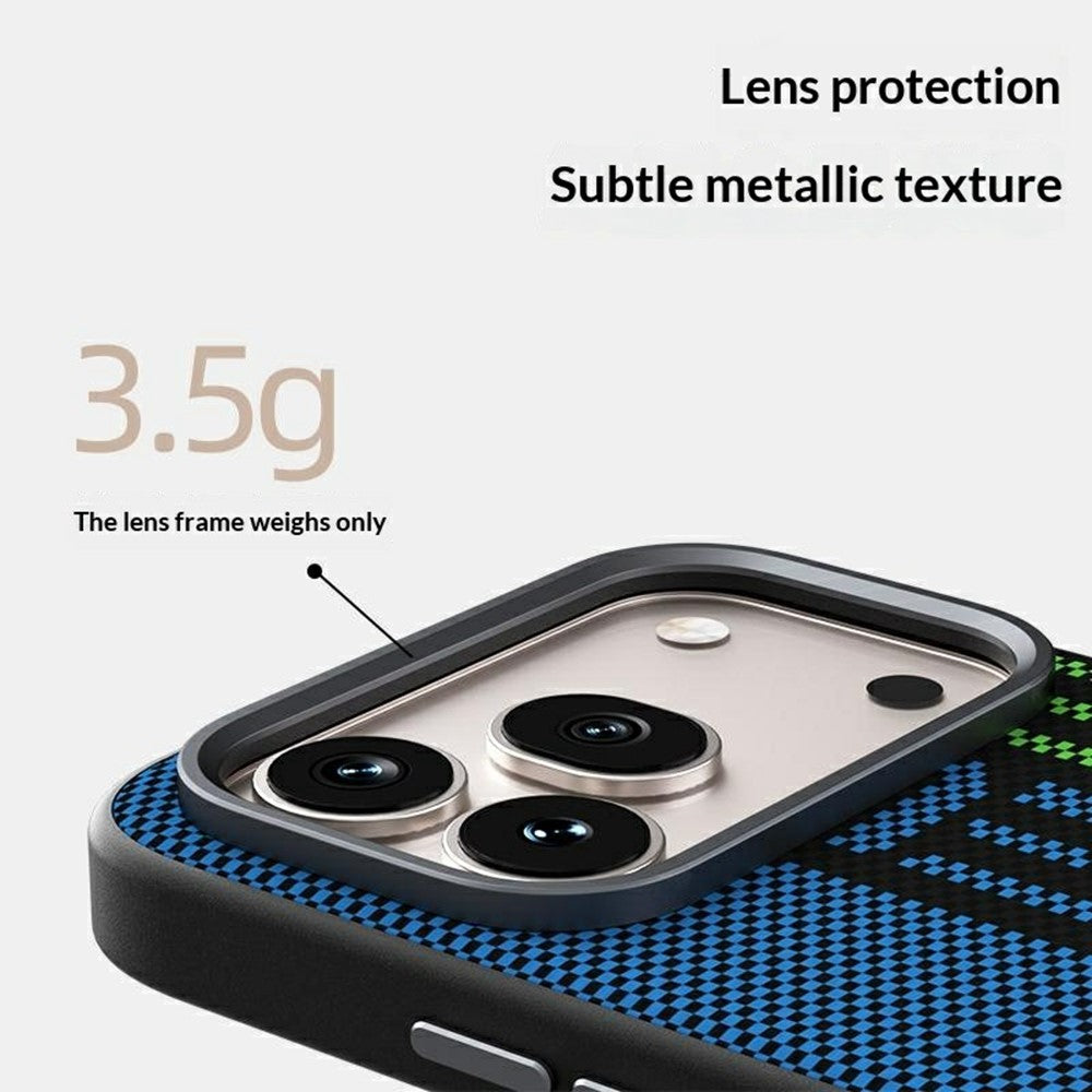 ABEEL For Honor 600 5G / 600 Pro 5G Magnetic Case Micro-Embossing 6D Printed PC TPU Aluminum Alloy Leather Phone Cover