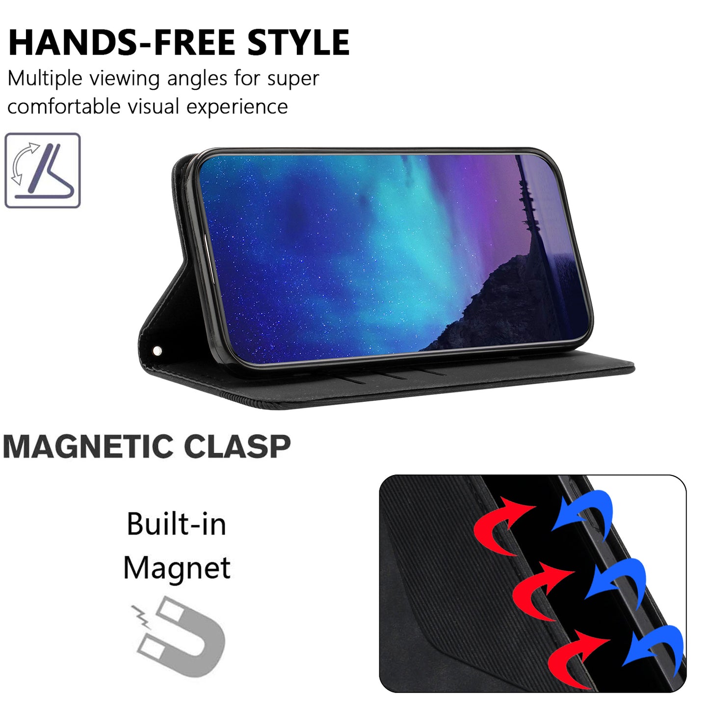 For Nothing Phone (4a) Pro Phone Cover Skin-touch Feel Leather Wallet Case with Stand