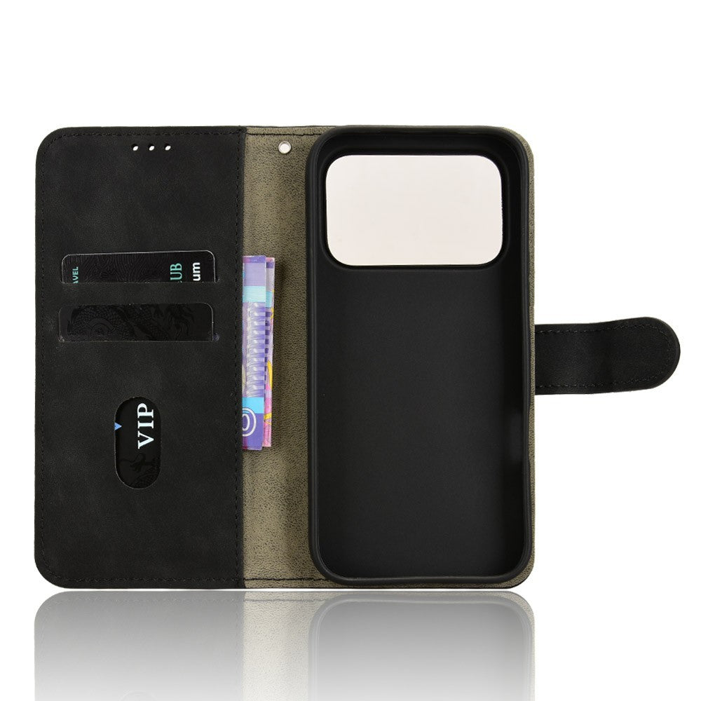 For Honor 600 5G  /  600 Pro 5G Leather Case Skin Feel Anti Drop Wallet Stand Flip Phone Cover