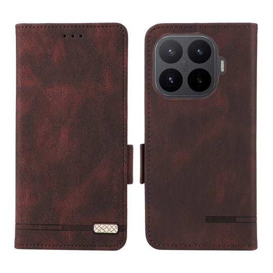 Xiaomi 17T Wallet-Handyhülle – Leder Flip mit Hardware-Dekor