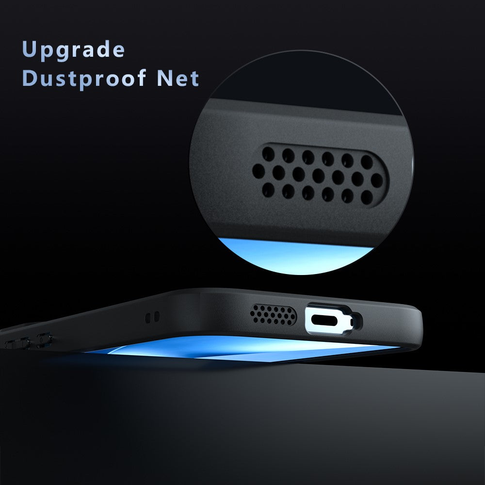 Xiaomi 17T Pro – Magnetische Handyhülle aus Metall, Kunststoff und TPU, mit Ständer, stoßfest, mit Soft-Touch-Oberfläche