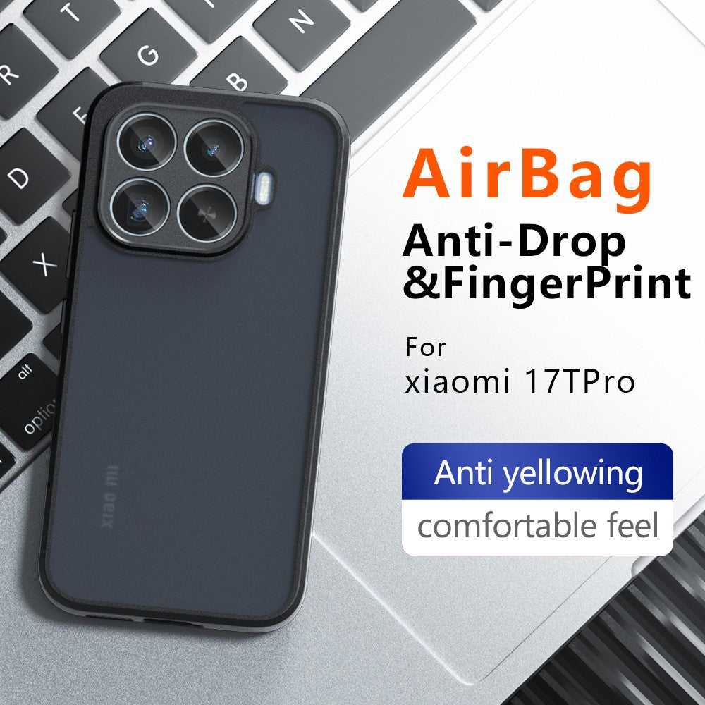 Xiaomi 17T Pro – Handyhülle aus Kunststoff und TPU, mit Soft-Touch-Oberfläche