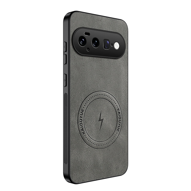 WANLONFENG for Google Pixel 11 SD1 Series Magnetic Case Nappa Texture PC TPU Phone Cover