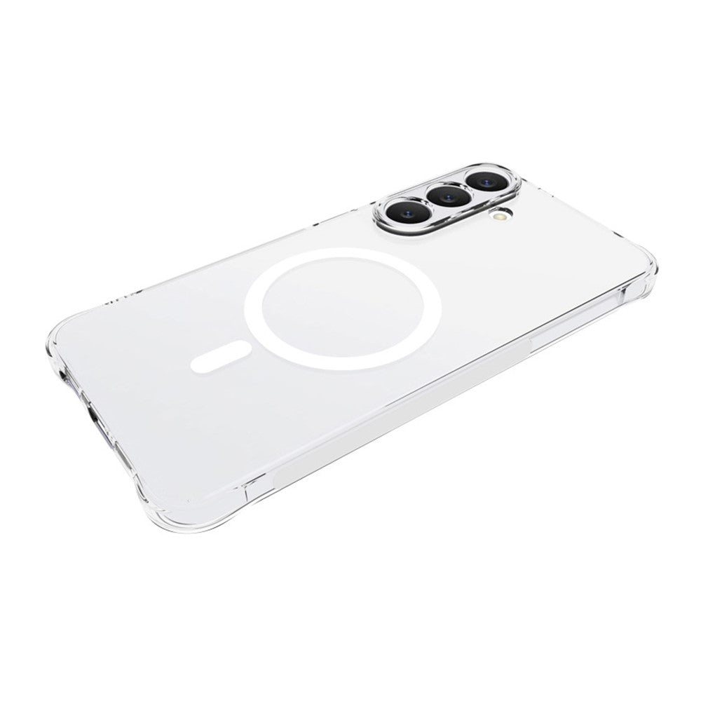 For Samsung Galaxy S26 FE Magnetic Case TPU Anti-drop Phone Back Cover