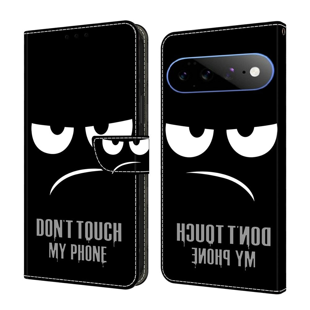 Wallet Case For Google Pixel 11 / Pixel 11 Pro Magnetic Clasp 3D Pattern Leather Phone Cover