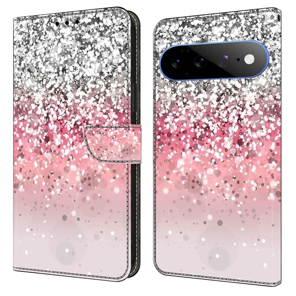 Wallet Case For Google Pixel 11 / Pixel 11 Pro Magnetic Clasp 3D Pattern Leather Phone Cover
