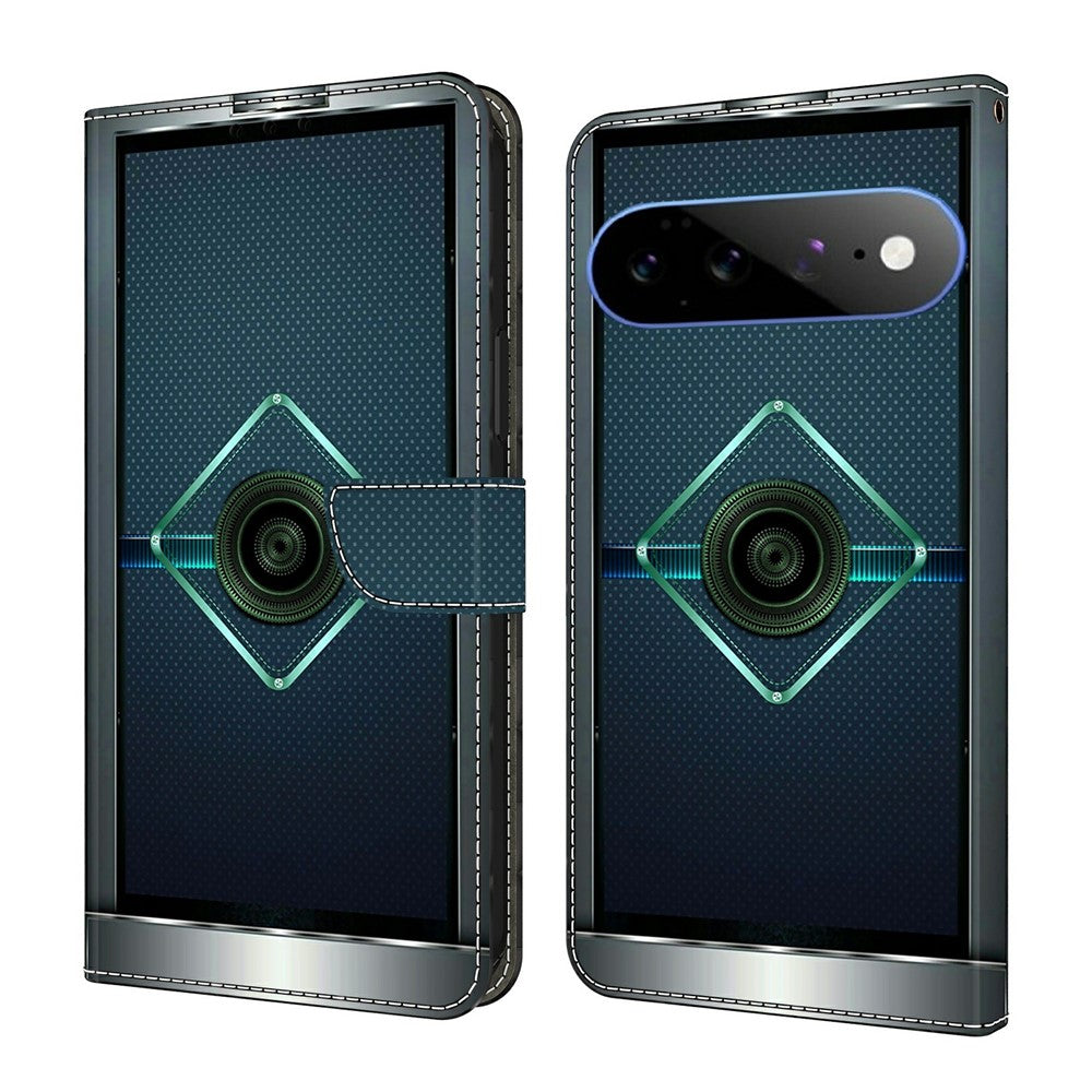 Wallet Case For Google Pixel 11  /  11 Pro Stand Pattern Printing PU Leather Flip Phone Cover