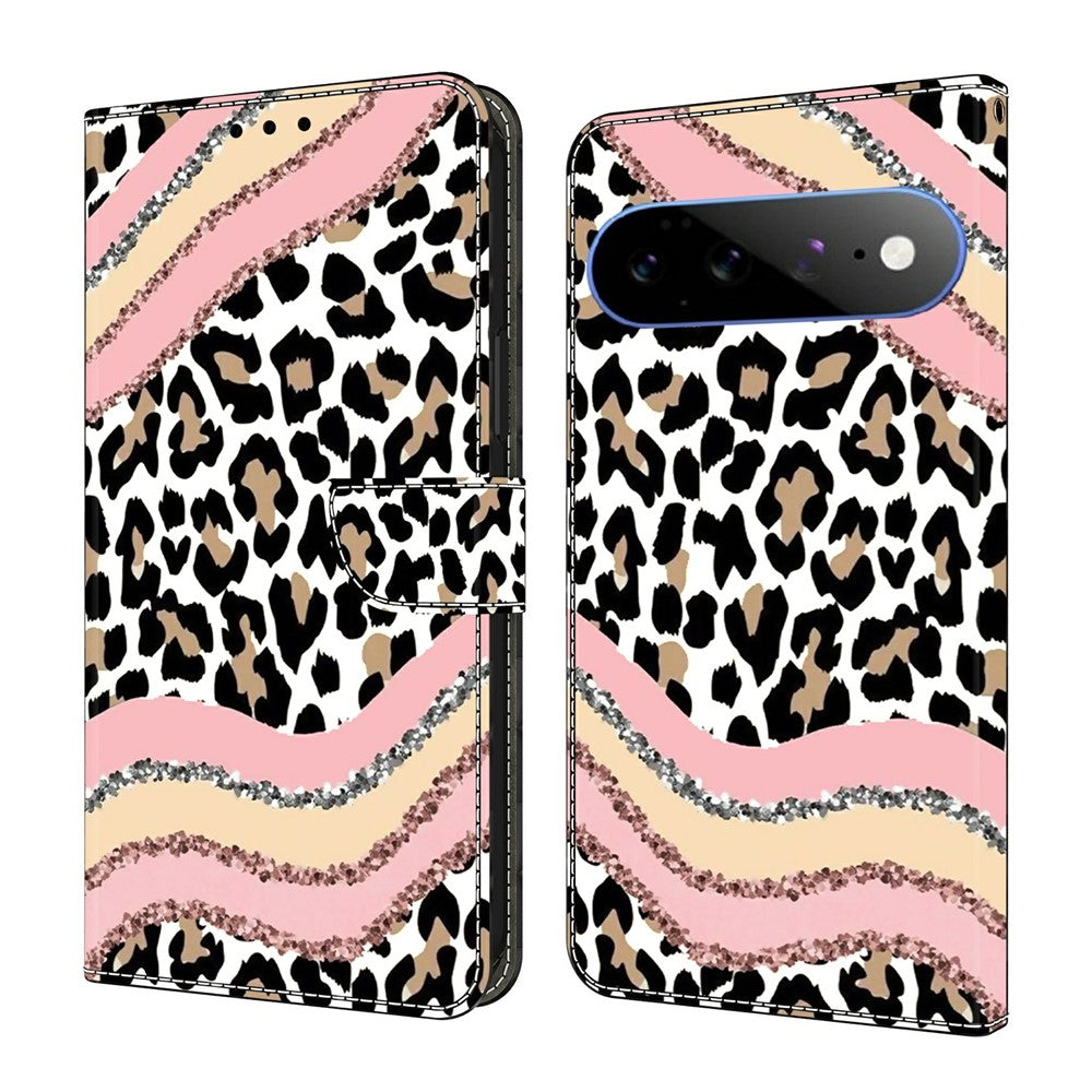 Wallet Case For Google Pixel 11  /  11 Pro Stand Pattern Printing PU Leather Flip Phone Cover
