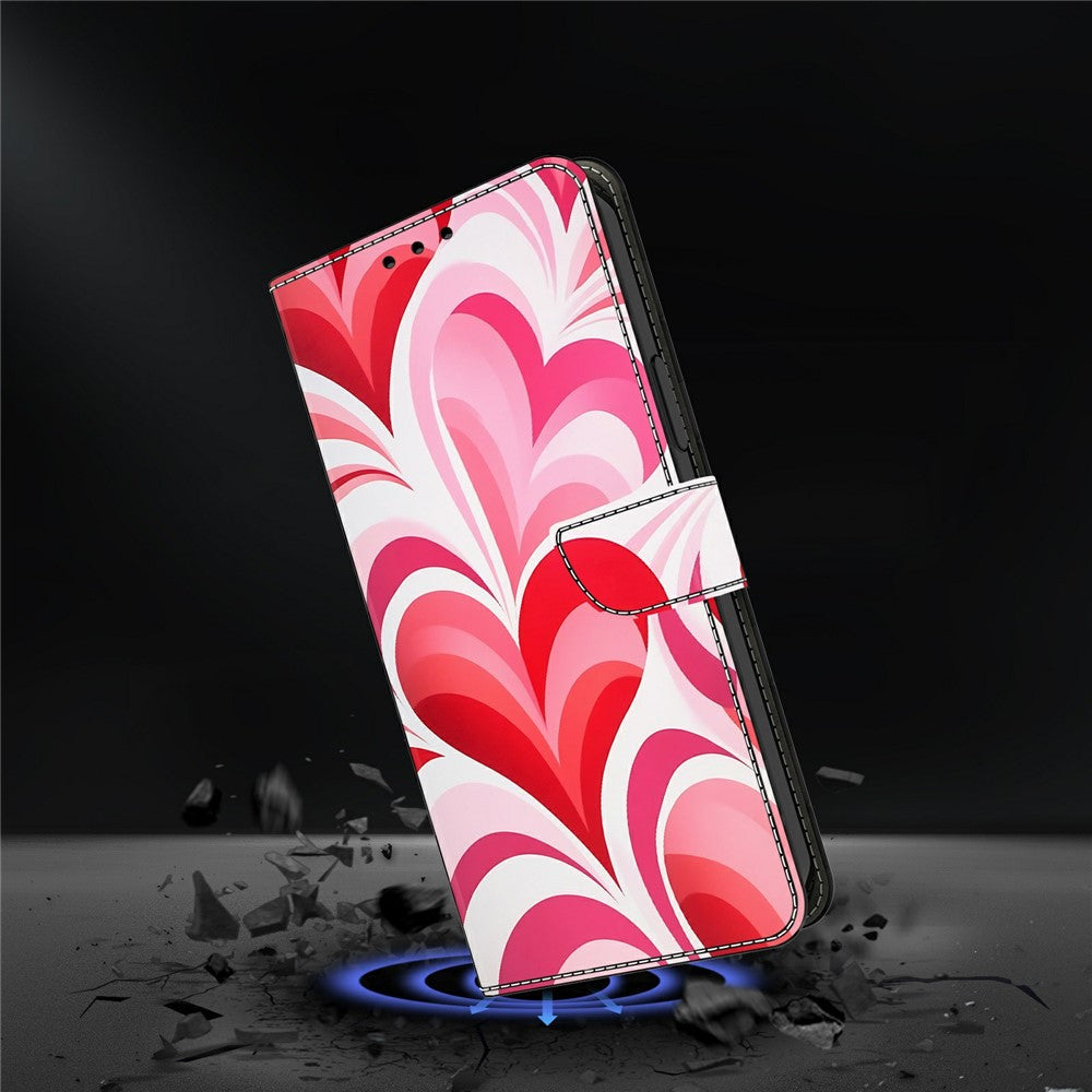 Wallet Case For Google Pixel 11 Pro XL Stand Pattern Printing PU Leather Flip Phone Cover
