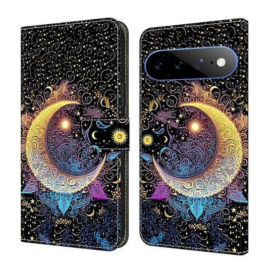 Google Pixel 11 Pro XL Handyhülle – Wallet Case Standmusterdruck PU-Leder-Flip