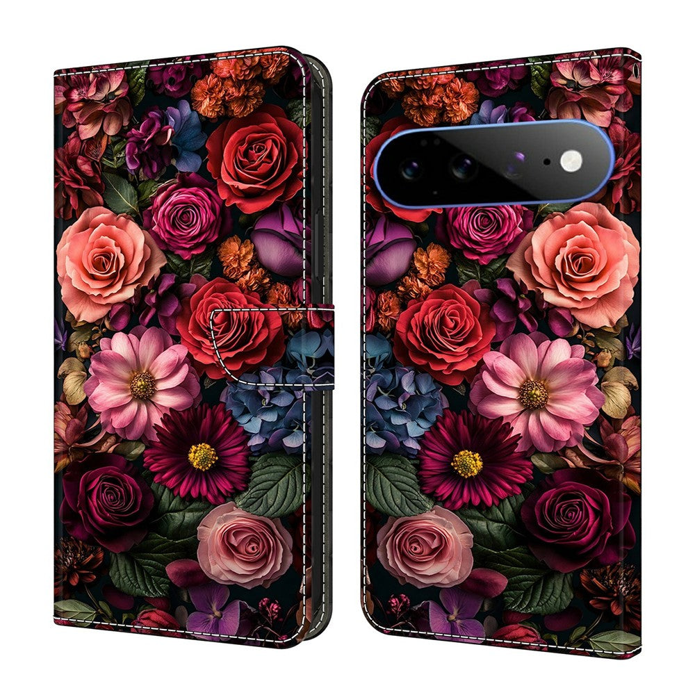 For Google Pixel 11 / Pixel 11 Pro Wallet Case Pattern Printing PU Leather Flip Stand Phone Cover