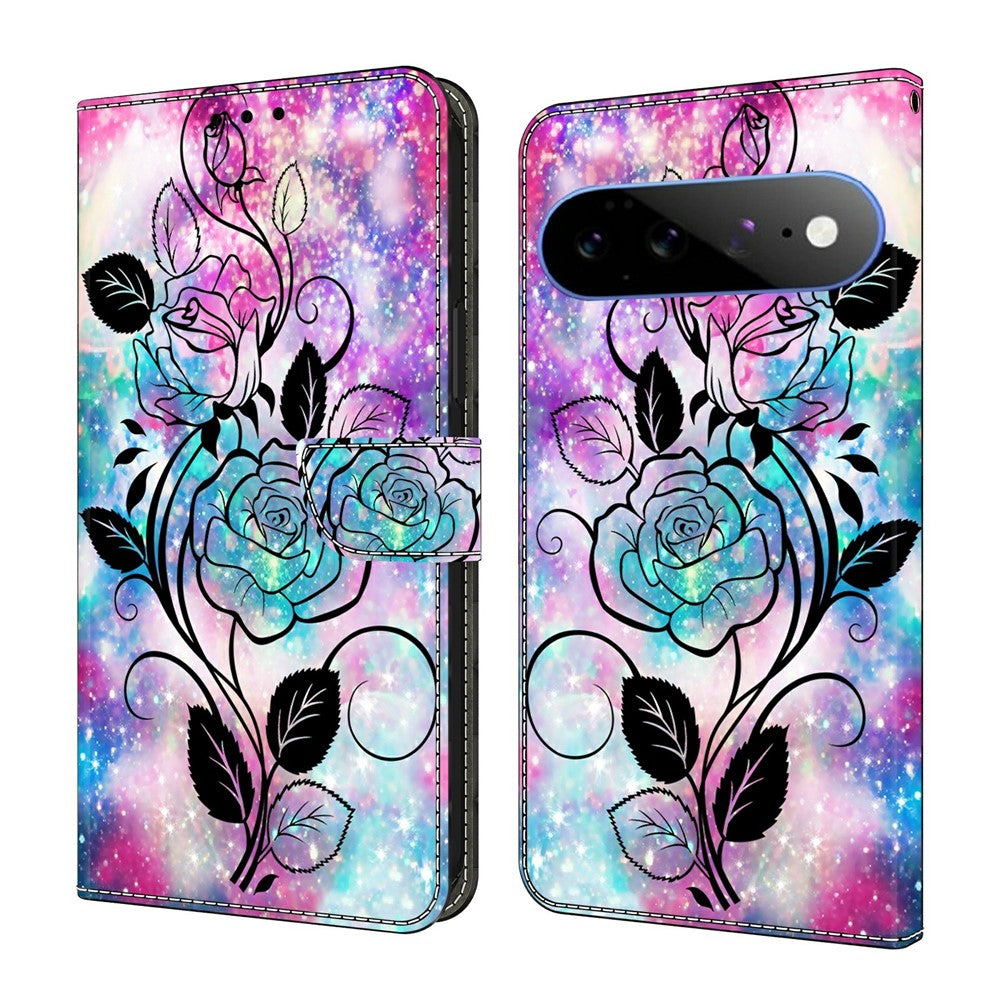 For Google Pixel 11 / Pixel 11 Pro Wallet Case Pattern Printing PU Leather Flip Stand Phone Cover