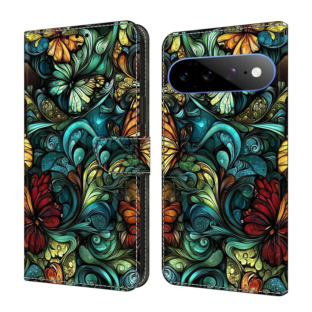 For Google Pixel 11 / Pixel 11 Pro Wallet Case Pattern Printing PU Leather Flip Stand Phone Cover