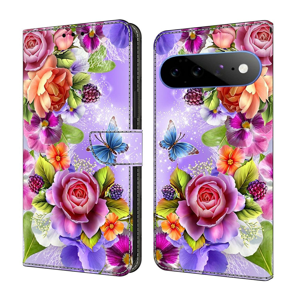 For Google Pixel 11 / Pixel 11 Pro Wallet Case Pattern Printing PU Leather Flip Stand Phone Cover