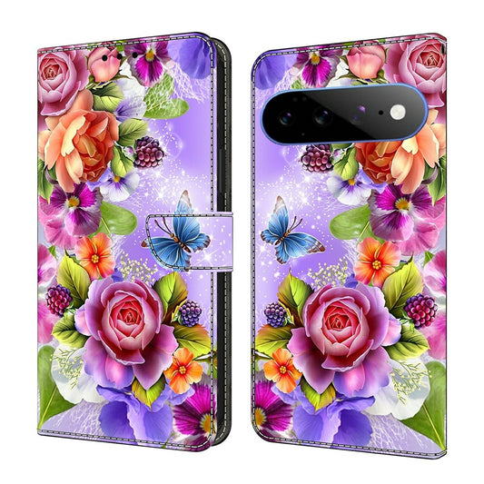 Google Pixel 11 / Google Pixel 11 Pro Wallet-Handyhülle – Pixel 11 Pro Musterdruck PU-Leder Flip Standfunktion