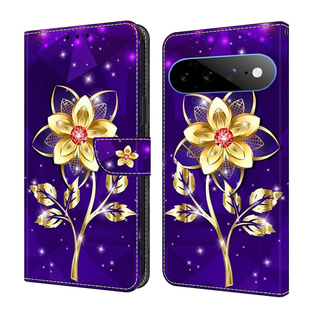 For Google Pixel 11 / Pixel 11 Pro Wallet Case Pattern Printing PU Leather Flip Stand Phone Cover