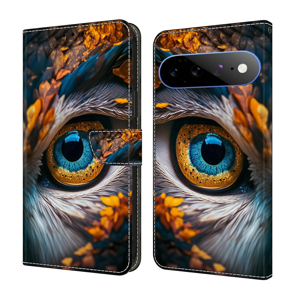For Google Pixel 11 Pro XL Wallet Case Pattern Printing PU Leather Flip Stand Phone Cover