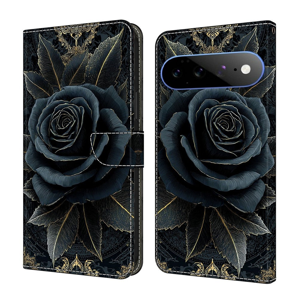 For Google Pixel 11  /  11 Pro Wallet Stand Case Pattern Printing Leather Phone Cover