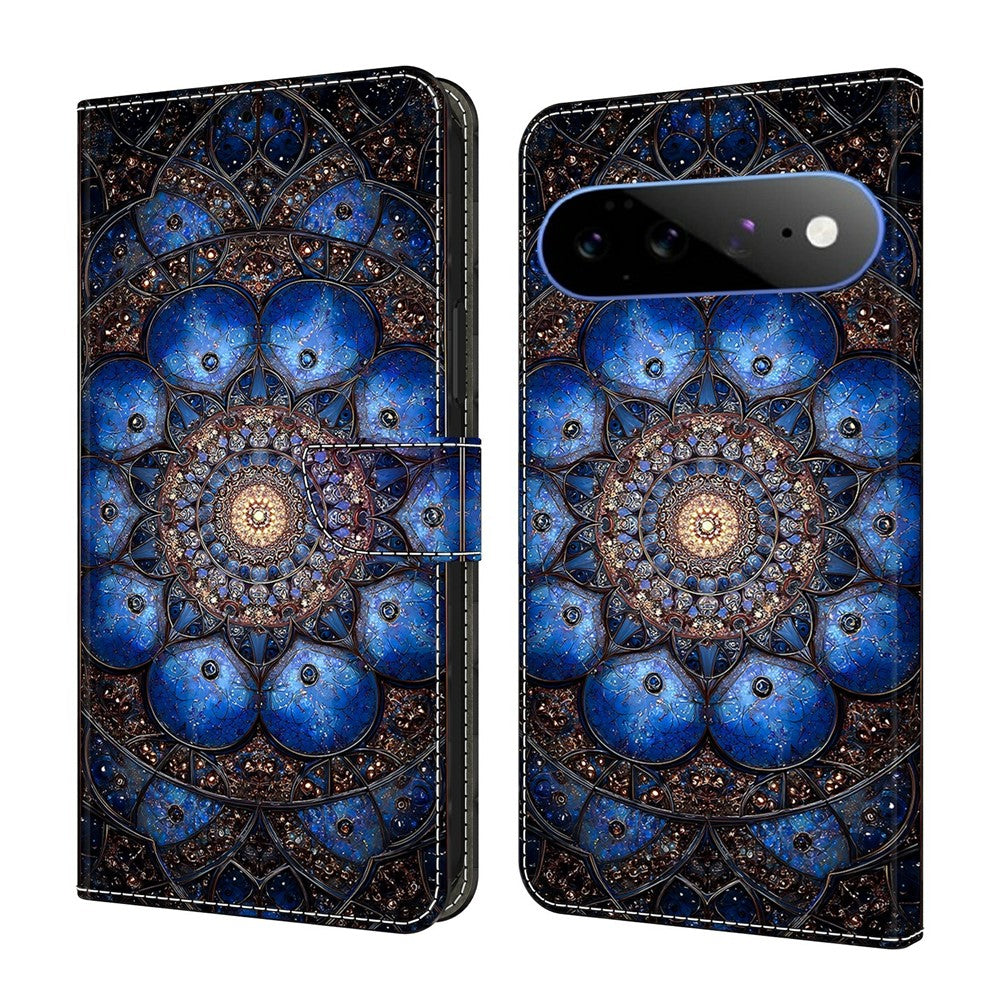 For Google Pixel 11  /  11 Pro Wallet Stand Case Pattern Printing Leather Phone Cover