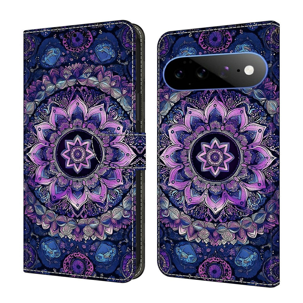 For Google Pixel 11  /  11 Pro Wallet Stand Case Pattern Printing Leather Phone Cover
