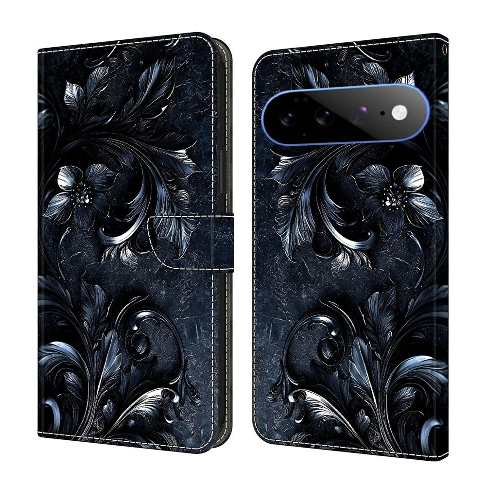 For Google Pixel 11  /  11 Pro Wallet Stand Case Pattern Printing Leather Phone Cover