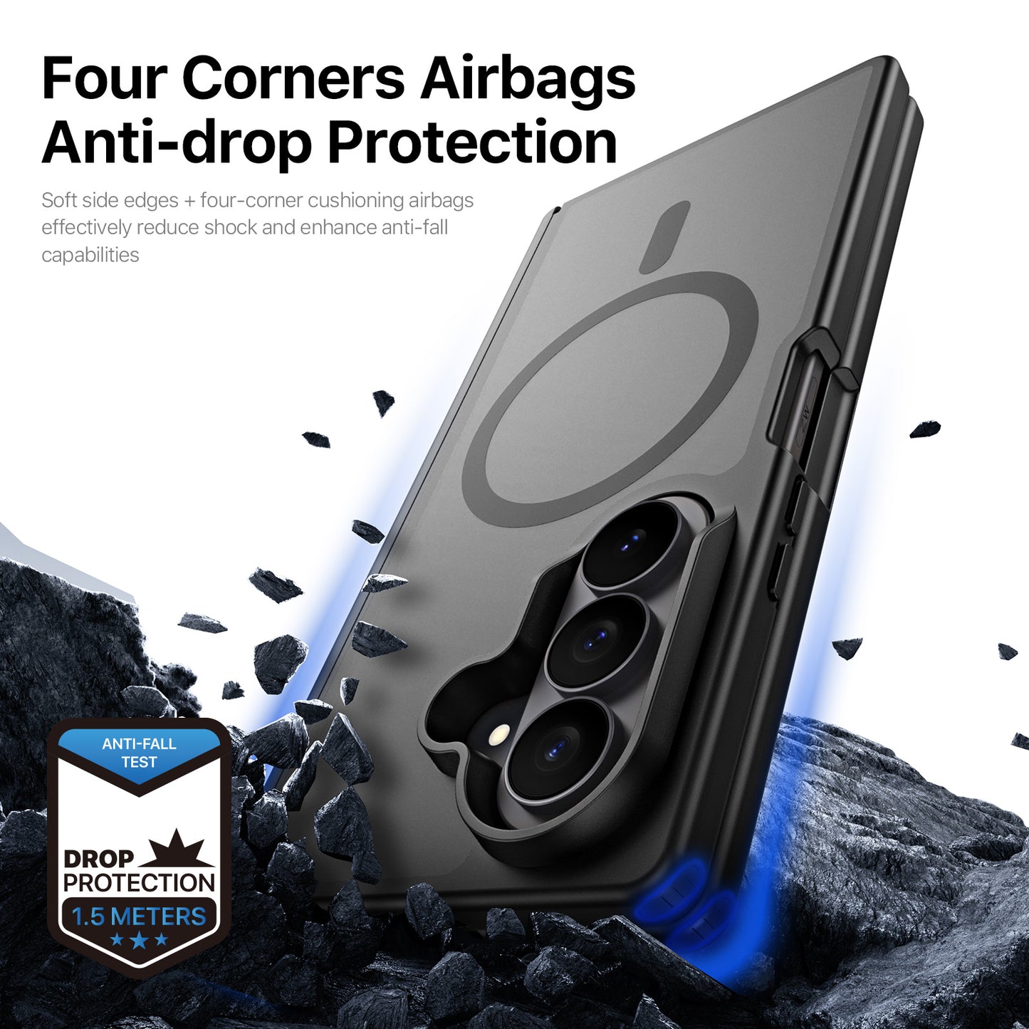 DUX DUCIS for Samsung Galaxy Z Fold8 Ultra / Z Fold7 5G Magnetic Case  Yind Series PC+TPU Phone Cover