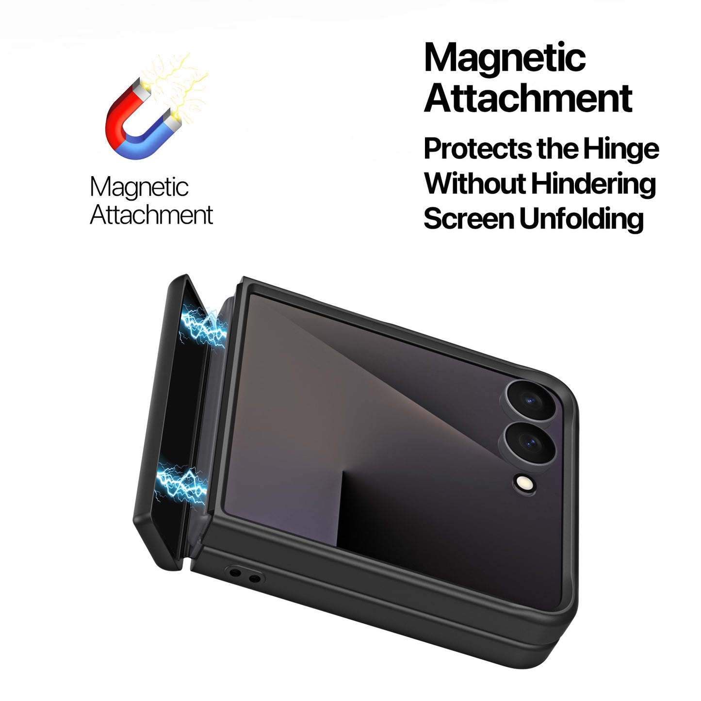 DUX DUCIS for Samsung Galaxy Z Flip8 Magnetic Case  Yind Series PC+TPU Phone Cover