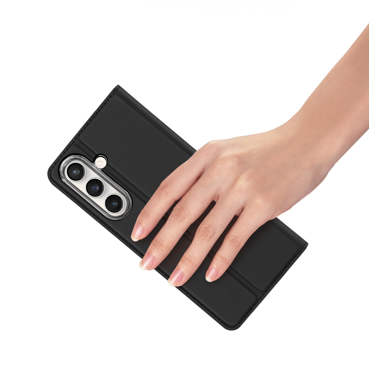 DUX DUCIS for Samsung Galaxy S26 FE Case  Skin Pro Series Leather Stand Cover Card Holder