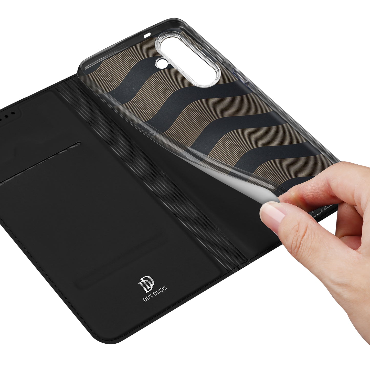 DUX DUCIS for Samsung Galaxy S26 FE Case  Skin Pro Series Leather Stand Cover Card Holder