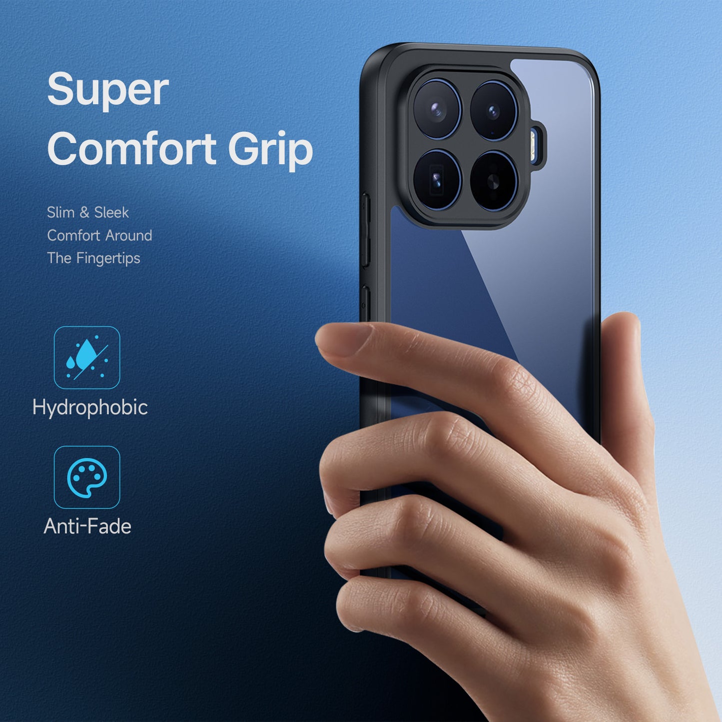 Xiaomi 17T Pro – Transparente Handyhülle aus PC und TPU