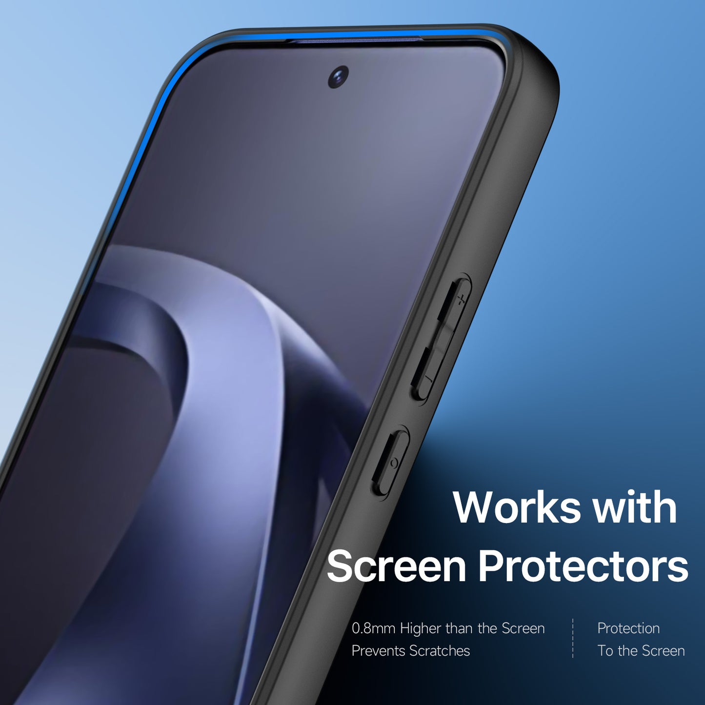 Xiaomi 17T Pro – Transparente Handyhülle aus PC und TPU