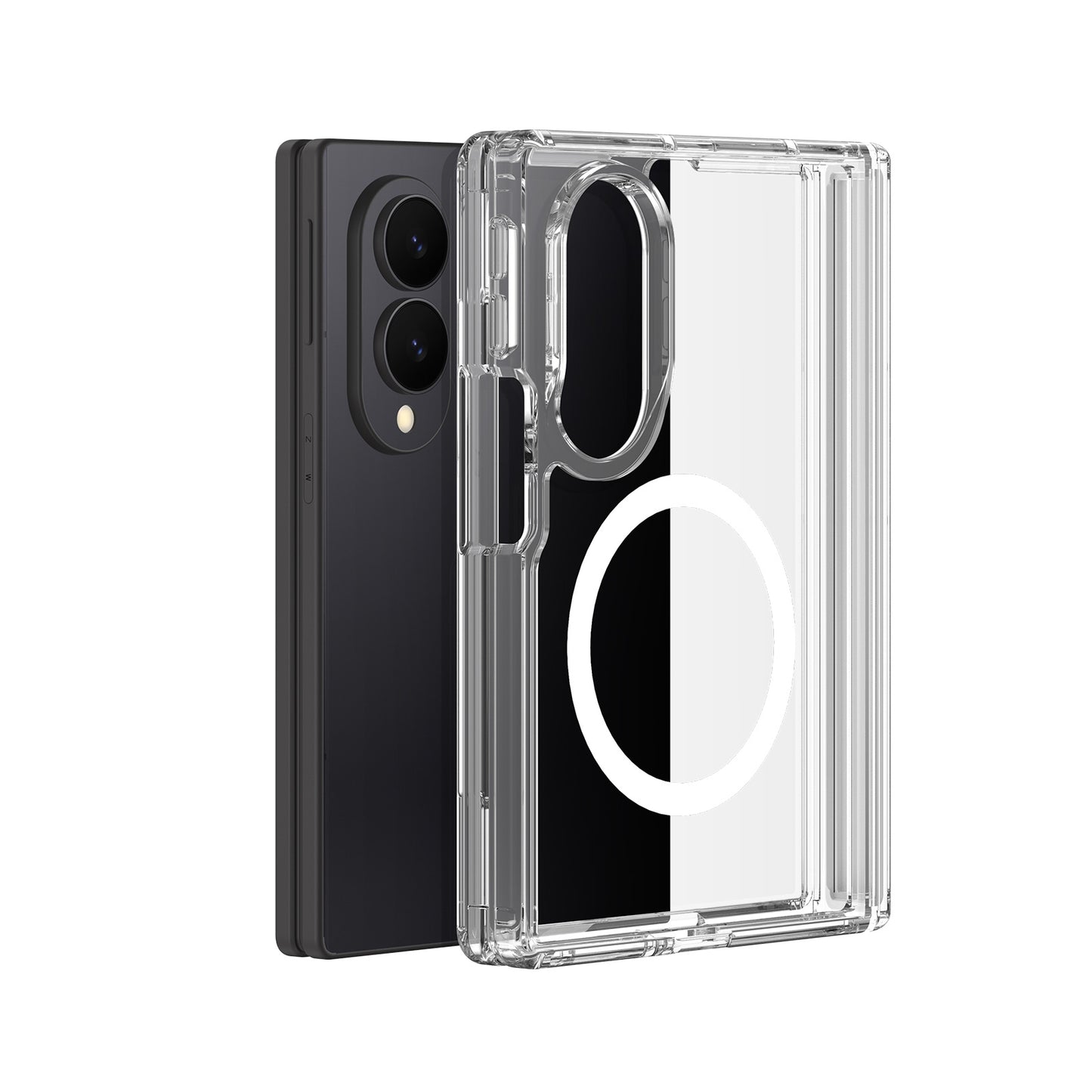 DUX DUCIS for Samsung Galaxy Z Fold8 Clin Series Back Cover PC + TPU Clear Phone Case