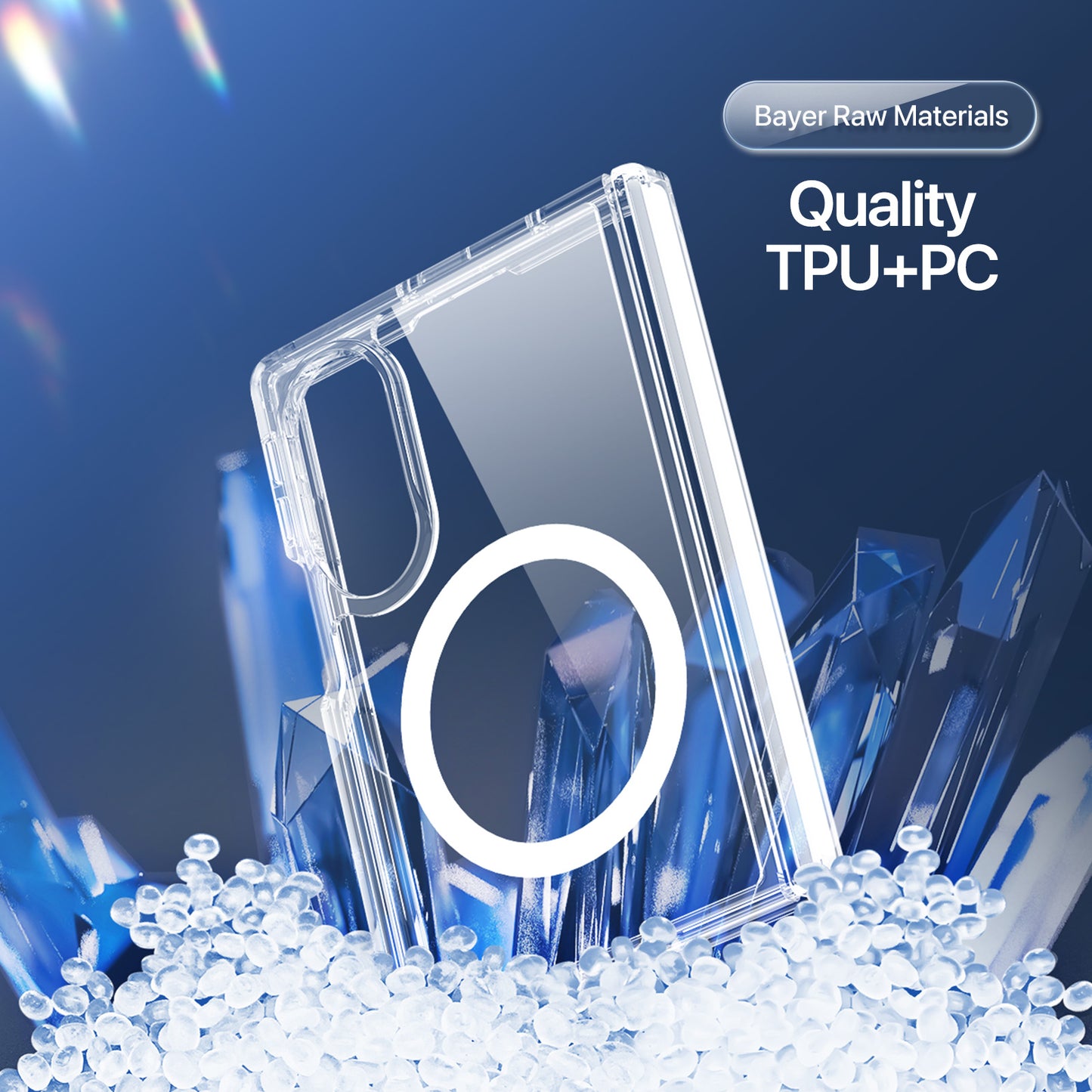 DUX DUCIS for Samsung Galaxy Z Fold8 Clin Series Back Cover PC + TPU Clear Phone Case