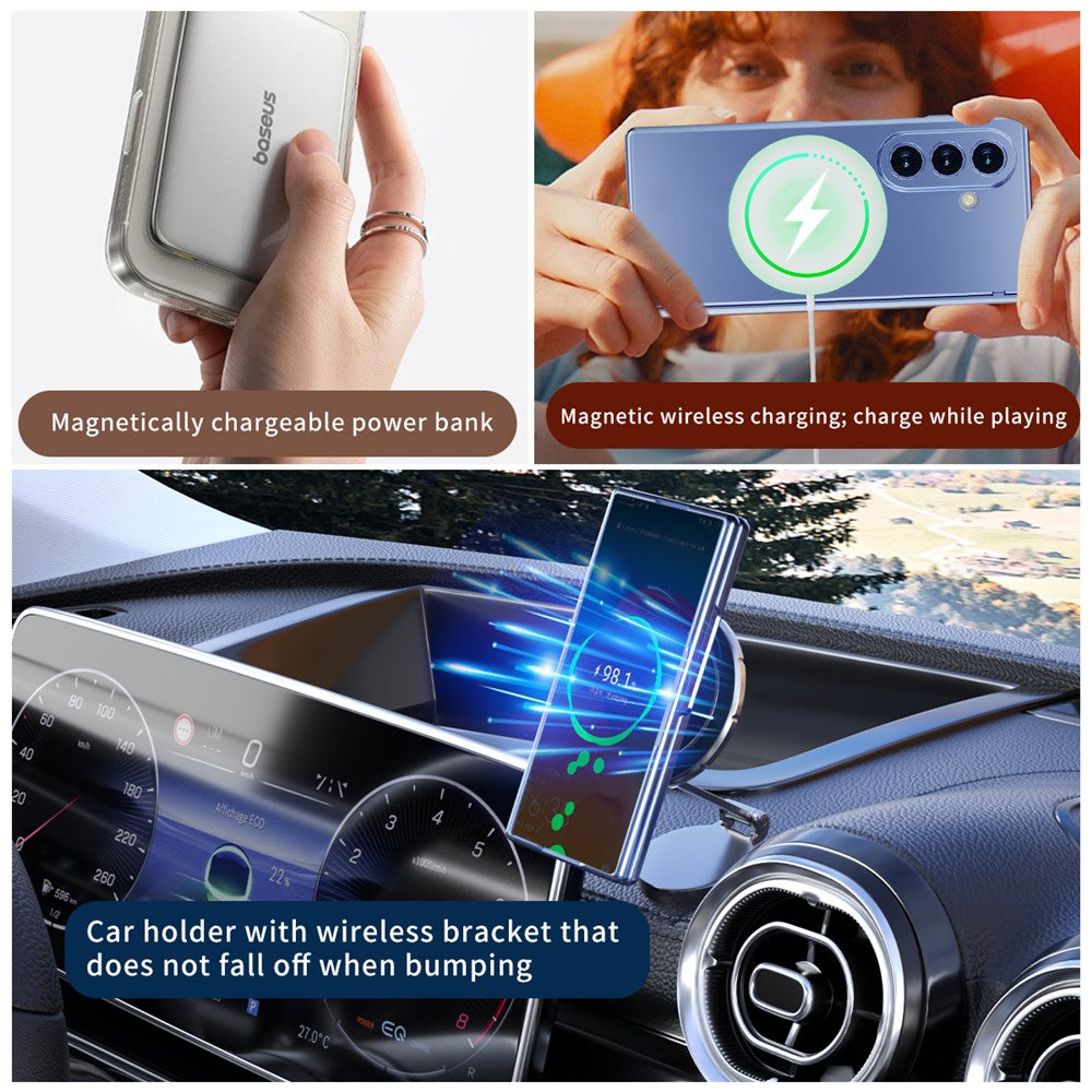 For Samsung Galaxy Z Fold8 Ultra Magnetic Case All-inclusive Shockproof Protective Cover with Tempered Glass Film / Stylus