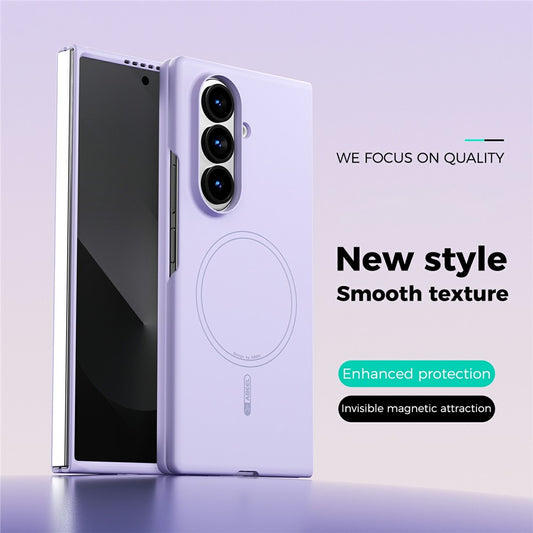 Galaxy Z Fold8 Ultra – Magnetische Handyhülle aus Flüssigsilikon, mit Soft-Touch-Oberfläche