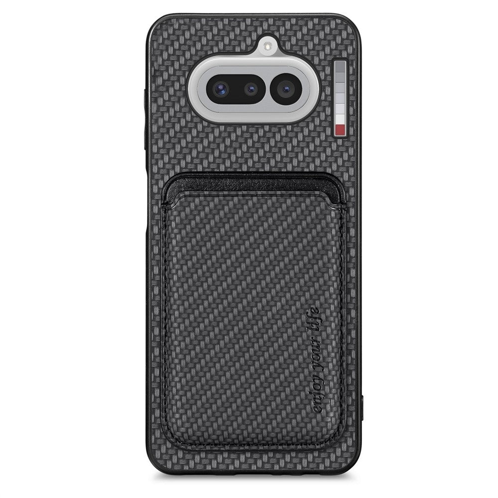 For Nothing Phone (4a) Magnetic Case Detachable Card Holder Phone Back Cover