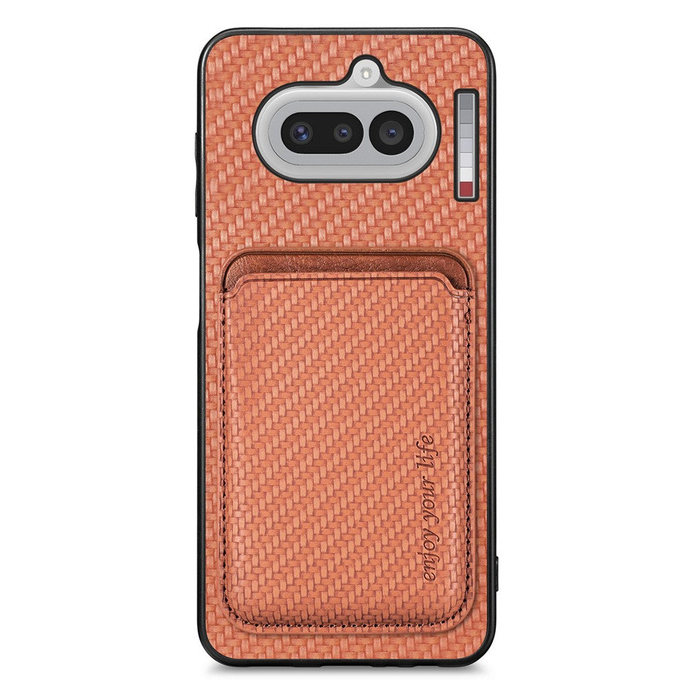 For Nothing Phone (4a) Magnetic Case Detachable Card Holder Phone Back Cover