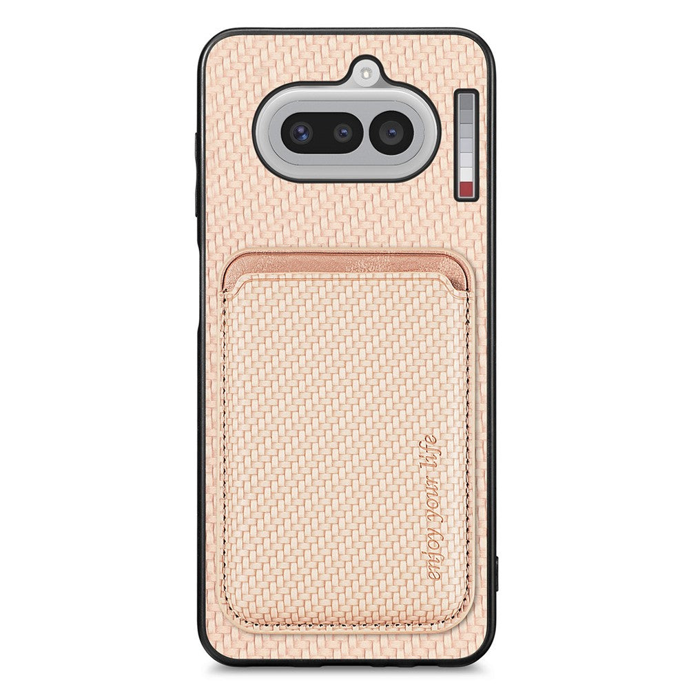 For Nothing Phone (4a) Magnetic Case Detachable Card Holder Phone Back Cover