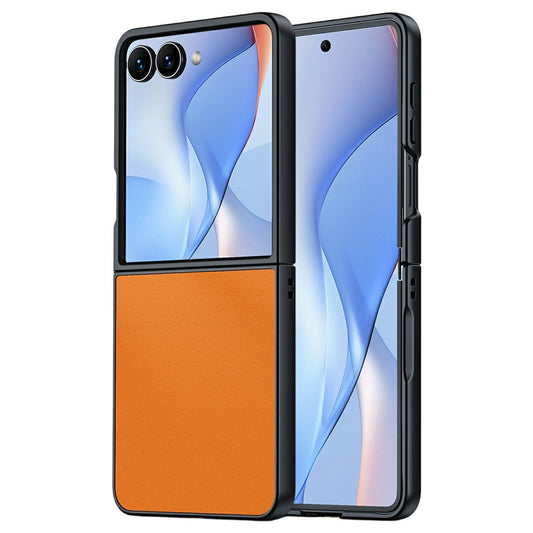 Galaxy Z Flip8 – Handyhülle aus Kunststoff und PU-Leder, stoßfest