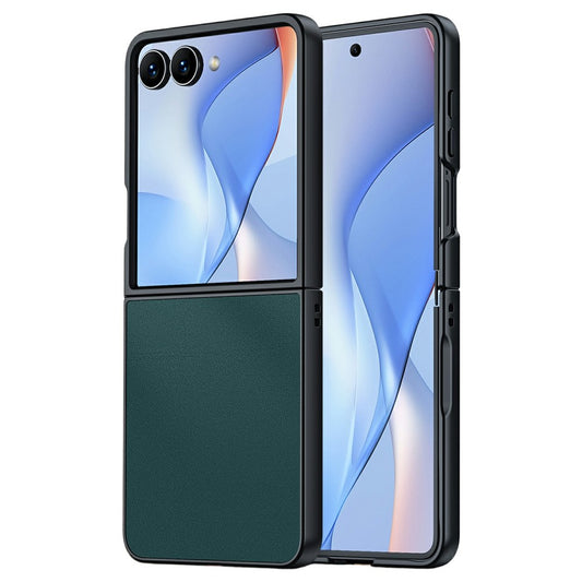 Galaxy Z Flip8 – Handyhülle aus Kunststoff und PU-Leder, stoßfest