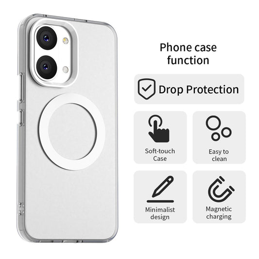 For Xiaomi Poco X8 Pro Max 5G / Redmi Turbo 5 Max 5G Magnetic Case Anti Drop Hybrid Phone Back Cover