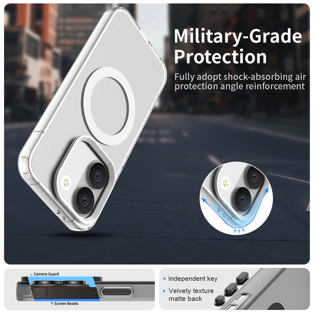 For Xiaomi Poco X8 Pro 5G / Redmi Turbo 5 5G Magnetic Case Anti Drop Hybrid Phone Back Cover