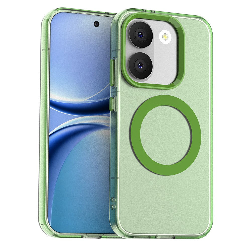 For Xiaomi Poco X8 Pro 5G / Redmi Turbo 5 5G Magnetic Case Anti Drop Hybrid Phone Back Cover