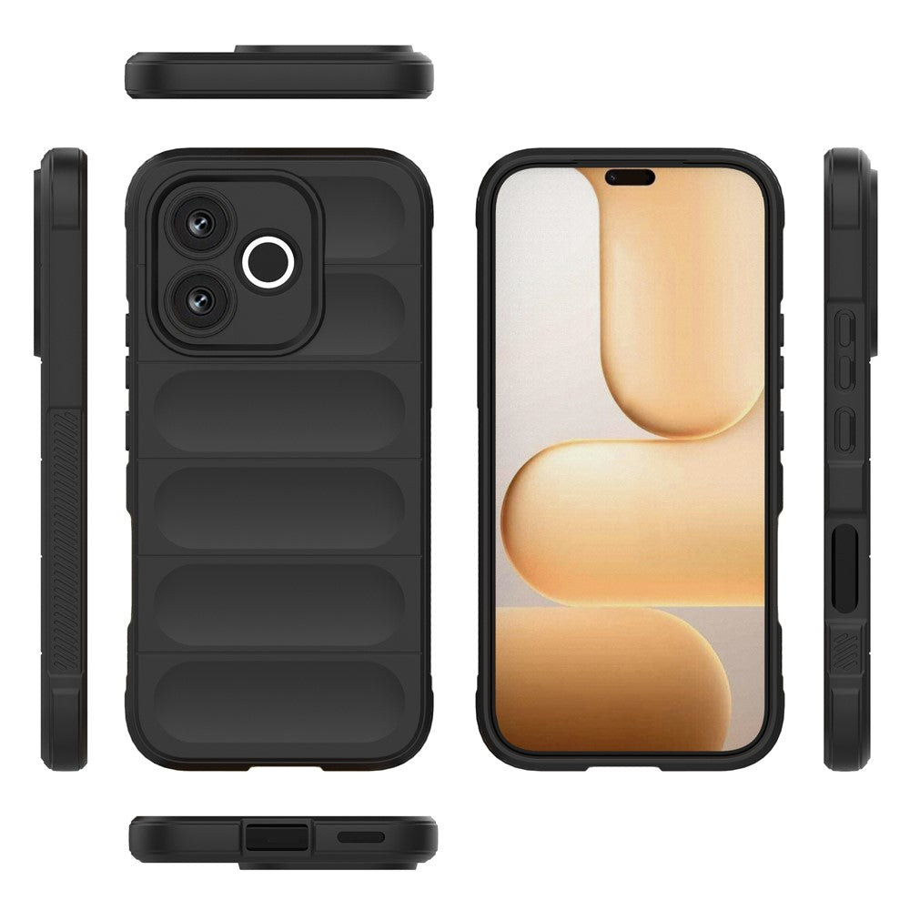 For Honor 600 Lite 5G Case Anti-Drop Soft TPU Rugged Phone Back Cover