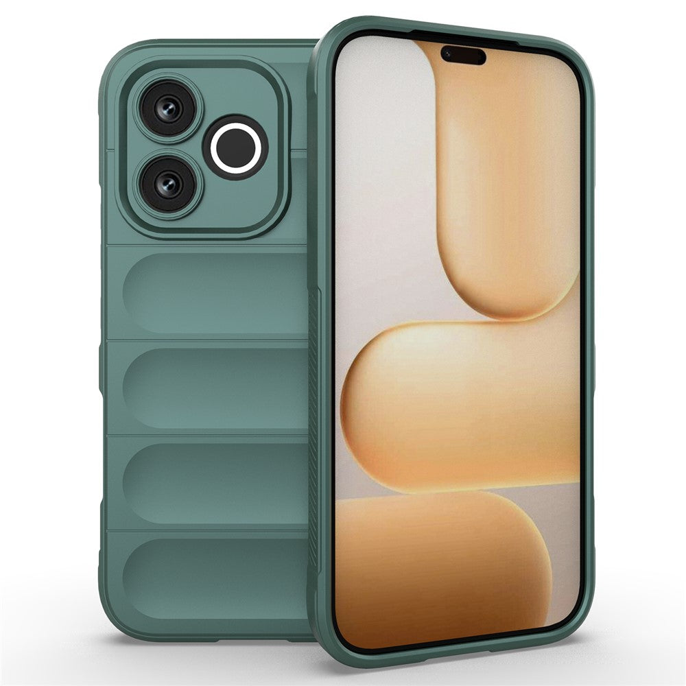 For Honor 600 Lite 5G Case Anti-Drop Soft TPU Rugged Phone Back Cover