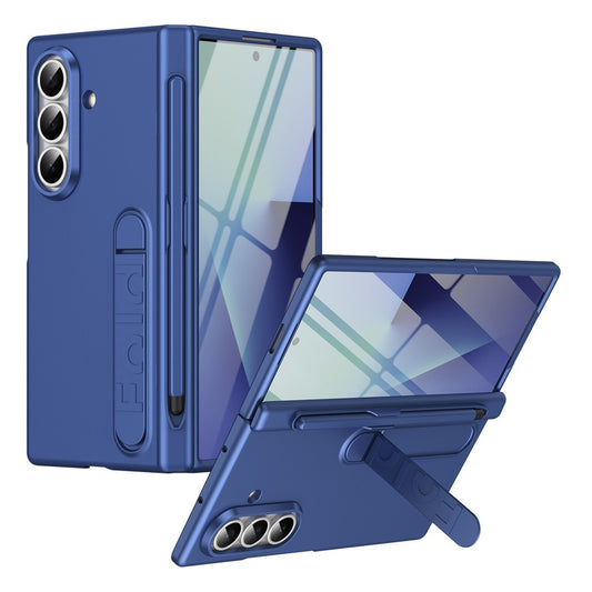 Galaxy Z Fold8 Ultra – Handyhülle aus Metall, Kunststoff und gehärtetem Glas, mit Ständer, mit Displayschutz, mit Stifthalter
