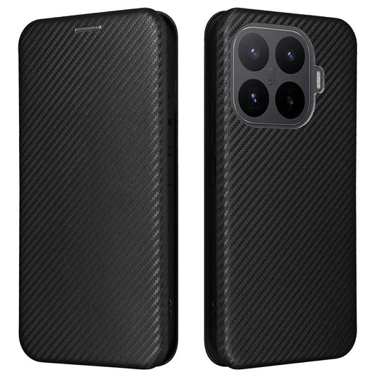 Xiaomi 17T Handyhülle – aus sturzsicherem PU-Leder mit Kohlefaser-Textur