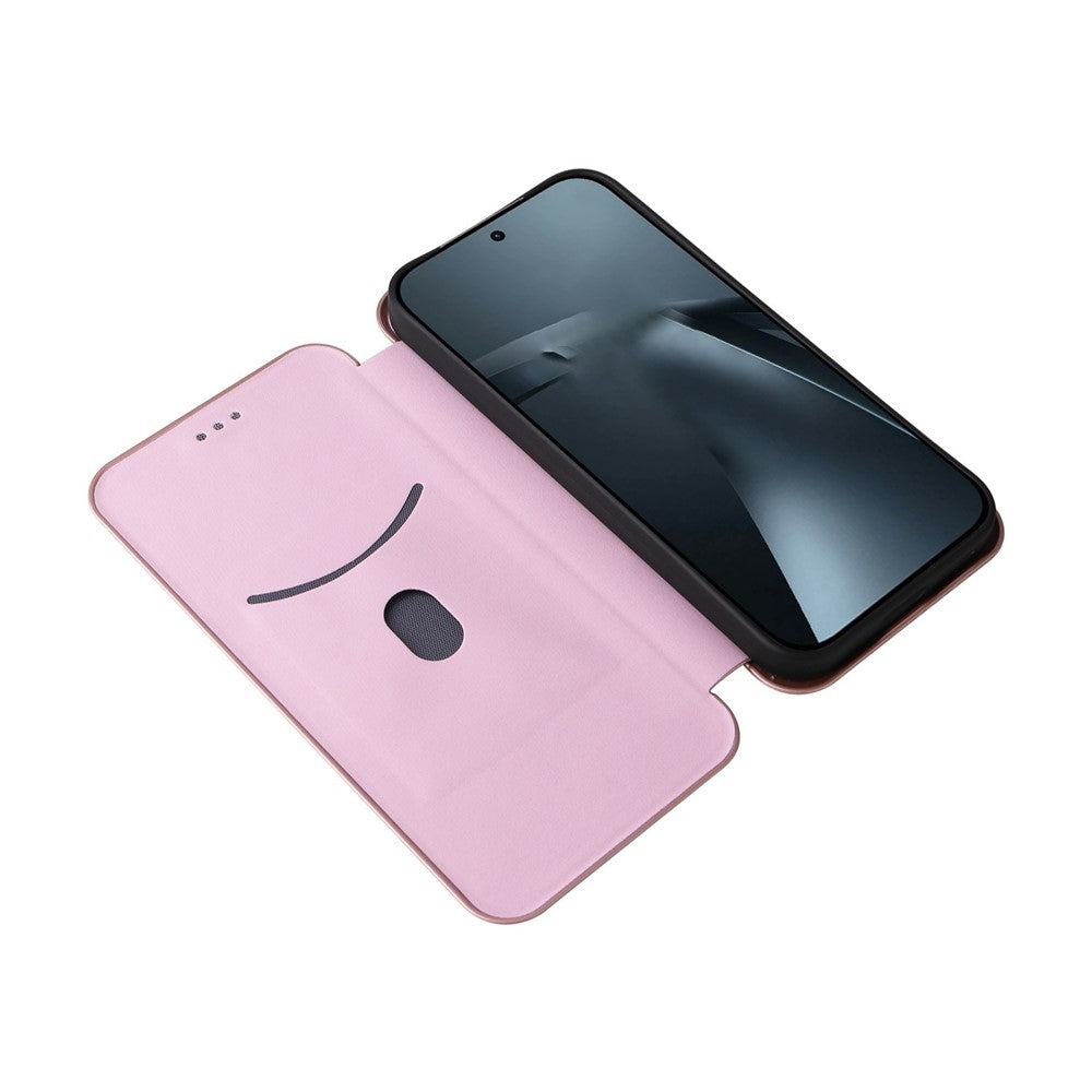 For Xiaomi 17T Case Carbon Fiber Texture Drop-Proof PU Leather Phone Cover