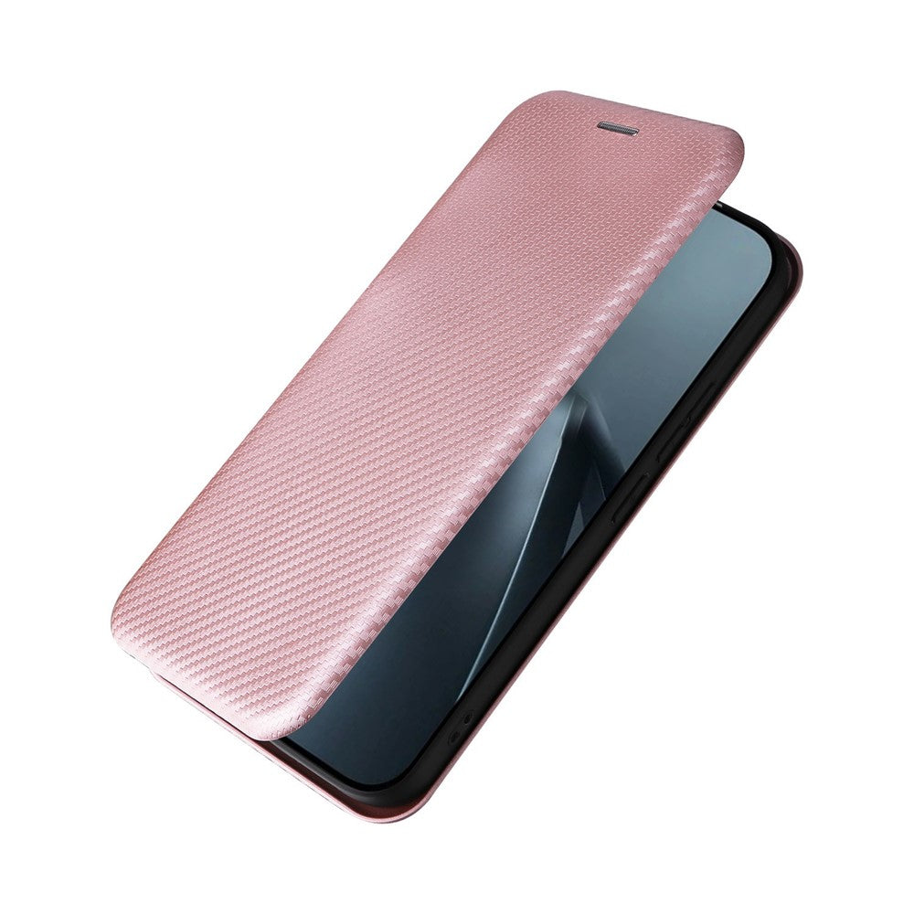 For Xiaomi 17T Case Carbon Fiber Texture Drop-Proof PU Leather Phone Cover