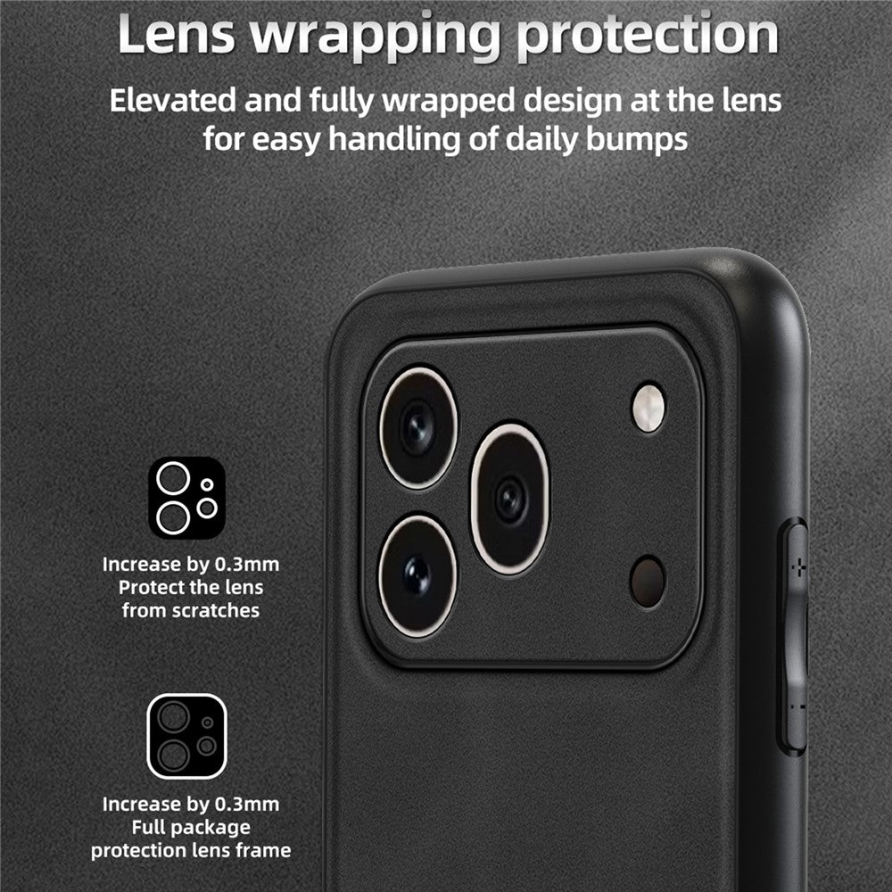 Honor 600 Pro 5G Handyhülle – Schutzhülle aus PU-Leder + PC + TPU, stoßfest